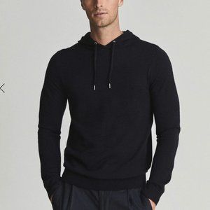 REISS HOLLAND MERINO WOOL Thin Hoodie